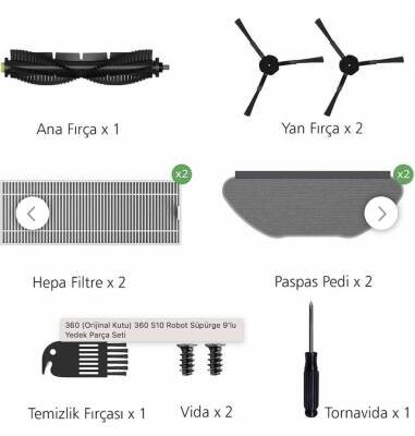 360 S10 Aksesuar Seti (Orijinal) - 2