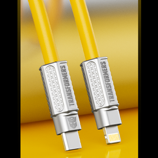 Transformers TF-A07 Hızlı Şarj Data Kablosu Type-C to Lightning 1