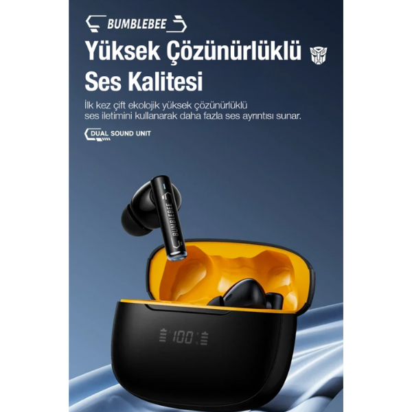 Transformers TF-T27 Bluetooth 5.4 Kulak İçi Kulaklık – Siyah