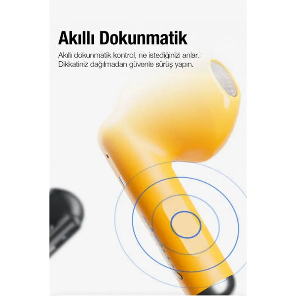 Transformers TF-T28 Bluetooth 5.4 Kulak İçi Kulaklık - Sarı - Görsel 2