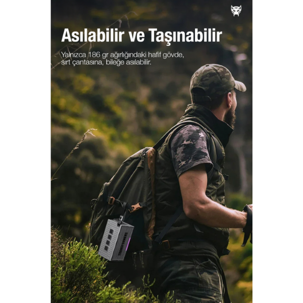 Transformers TF-Y06 Bluetooth 5.4 Hoparlör - Gri - Görsel 3