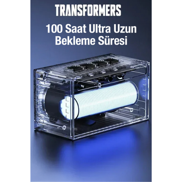 Transformers TF-Y06 Bluetooth 5.4 Hoparlör - Sarı - Görsel 2