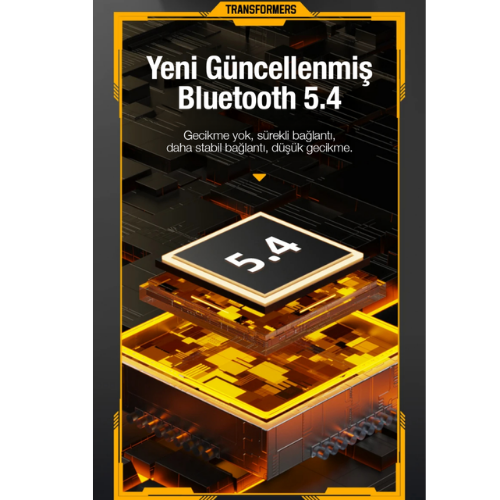 Transformers TF-Y17 Bluetooth 5.4 Hoparlör - Siyah - Görsel 5