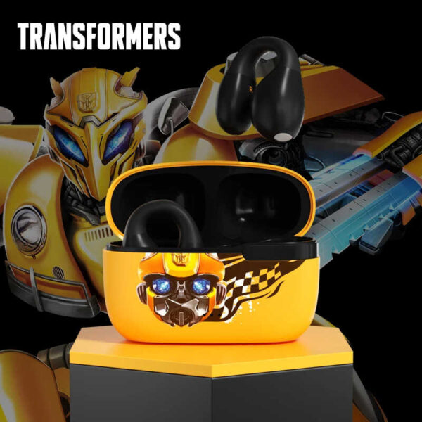 Transformers TF-T05 Bluetooth 5.4 Klips Kulaklık - Sarı - Görsel 3