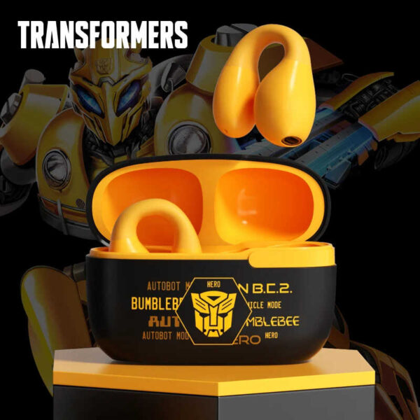 Transformers TF-T05 Bluetooth 5.4 Klips Kulaklık - Siyah - Görsel 3