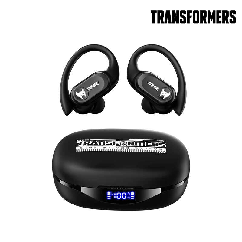 Transformers TF-T26 Pro Bluetooth 5.4 Kulak Kancası Tasarım Kulak İçi Kulaklık - Siyah