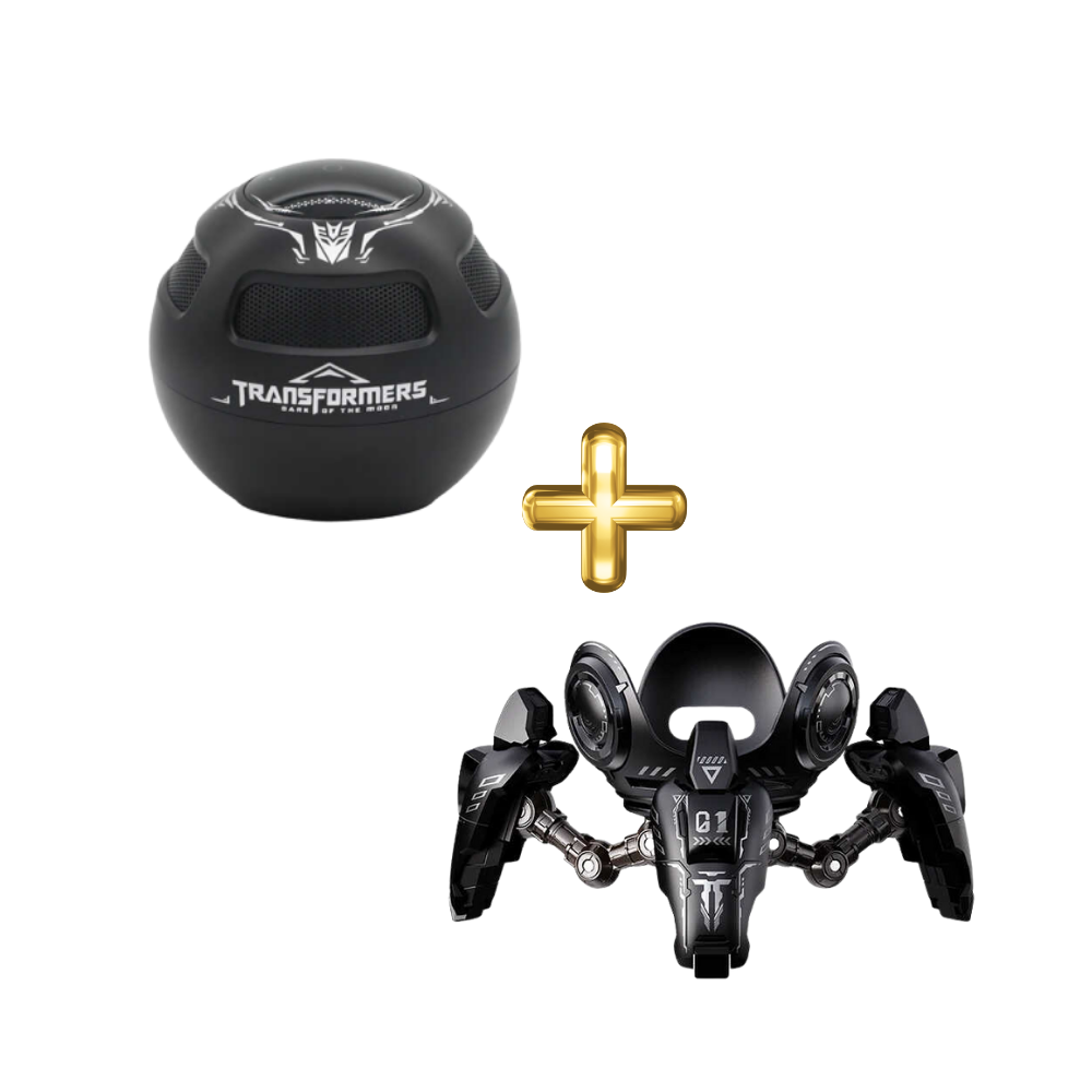 Transformers TF-Y17 Bluetooth Hoparlör Siyah – TF-Y17 Hoparlör Standı Hediye