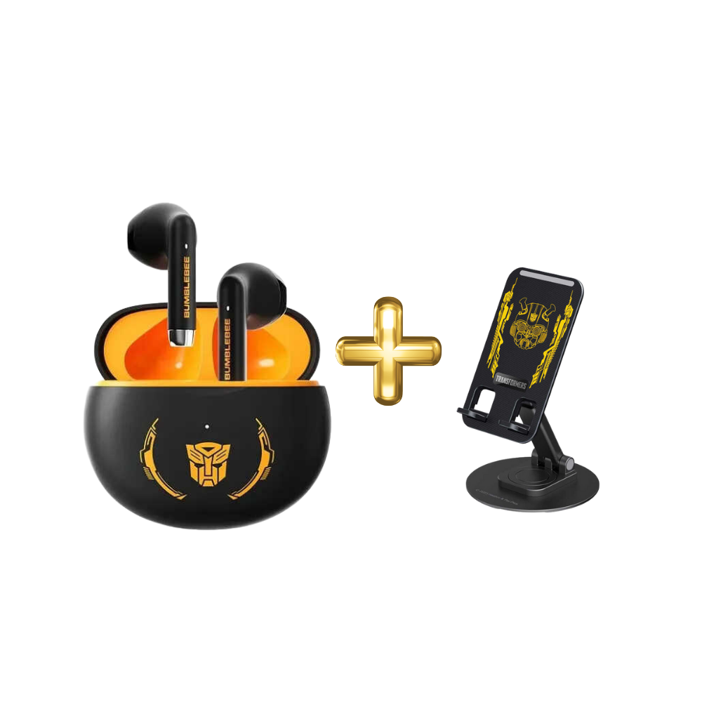 Transformers TF-T37 Kulaklık Siyah – TF-X06 Telefon Tutacağı Hediye