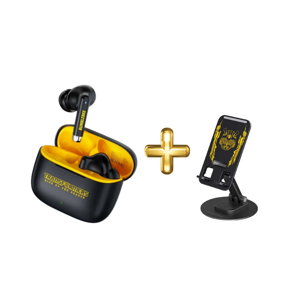 Transformers TF-T39 Bluetooth Kulaklık Siyah – TF-X06 Telefon Tutacağı Hediye